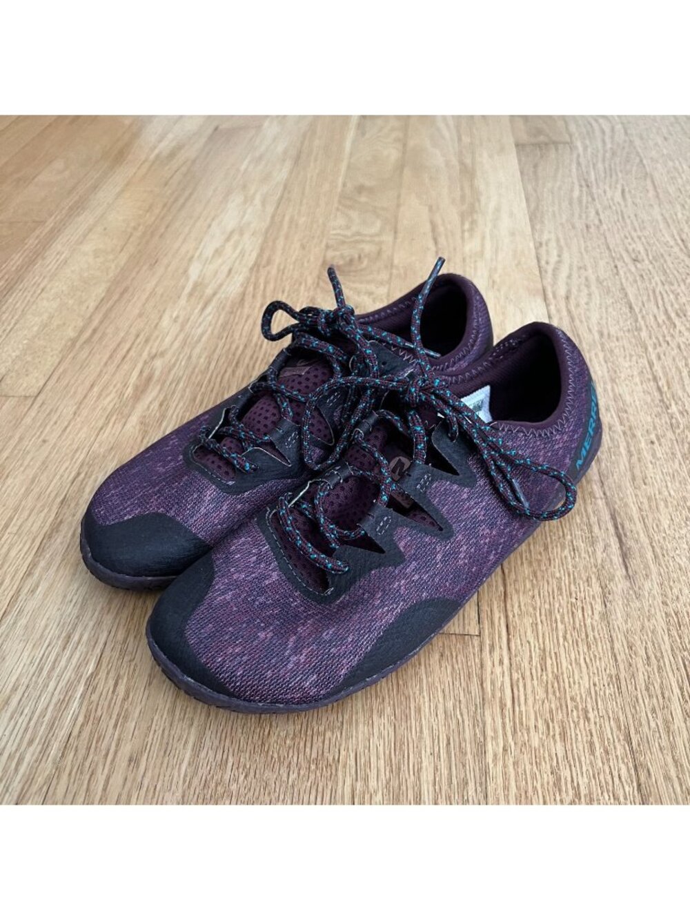 Merrell Vapor Glove 5 Barefoot Running Shoes Purple Women's Size 9/EU 40